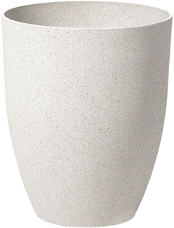 Blumentopf cremeweiß rund 35 x 35 x 42 cm CROTON