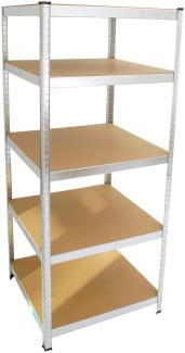 Schwerlastregal 180x75x75cm 875 kg 5 Böden Regal Steckregal Lagerregal