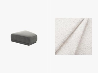 Micadoni Hocker Miley Boucle Weiß