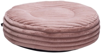 Designed By Lotte Tierkissen Hundekissen Reza rund rosa