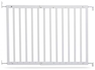 Holz Tür- und Treppenschutzgitter : Weiß