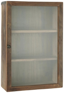 Wandschrank Hängeschrank Wandregal Holz Glastür 60x40cm Ib Laursen 2115-00