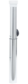 vidaXL Bodenhülse für Sonnenschirm mit 40-50 mm Mast Silbern Aluminum 4003370