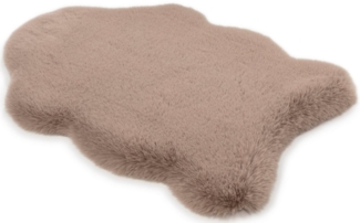 SCHÖNER WOHNEN-Kollektion Hochflor-Teppich Tender deluxe 6286, fellförmig, Höhe: 50 mm, Dekofell, Fellteppich, flauschig, waschbar, Schöner Wohnen Kollektion