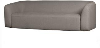 Sofa Sloping 3-Sitzer - Chenille - Grey