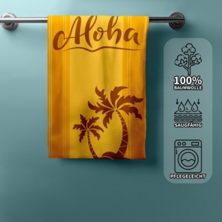 Herding Handtücher Badetuch Duschtuch Strandtuch Saunatuch Aloha 93x170 cm, (1 Duschtuch, 1-St), Langlebig