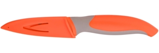 Küchenmesser mit Klingenschutz orange C2