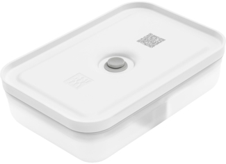 ZWILLING Fresh & Save Vakuum Lunchbox L flach, Kunststoff, Semitransparent-Grau