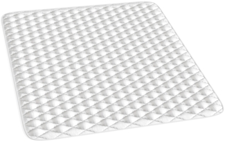 Matratzenschoner Weiß 180 x 200 cm Waschbar bis 60°C trocknergeeignet Vitalispa