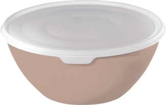 Rotho Schüssel mit Deckel Caruba, 3 L meadow rose, Frischhaltedose Schale