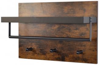 morderne Wandgarderobe aus Holz "Carola"