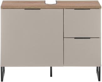 Waschbeckenunterschrank HARPER BONDO BHT 80x60x35 cm Waschtischunterschrank Badunterschrank