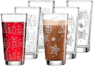 Ritzenhoff & Breker Winter Xmas Trinkglas 380 ml 6er Set