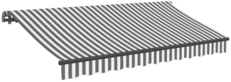 empasa Gelenkarmmarkise "START PLUS" elektrische Markise mit Fernbedienung & Handkurbel 250x200 cm