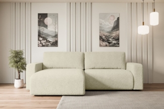 ALTDECOR Ecksofa KLEEA-L, Couch mit Schlaffunktion, Wohnzimmer - Wohnlandschaft, Corner Sofa Bett Eckcouch Couch L-Form Schlafcouch Ausziehbar