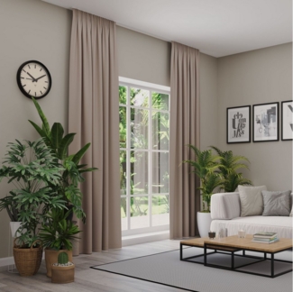 Neutex for you! Verdunkelungsvorhang INSULA (1 St), Multifunktionsband, abdunkelnd, Uni-Dimout für starke Verdunklung, nach Maß