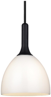 Halo Design No. 742233 Pendelleuchte Bellevue Opal Schwarz 14cm