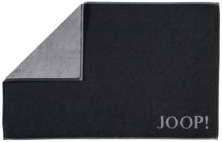 JOOP! Handtücher Classic Doubleface Schwarz 1600 90 50 x 80 cm