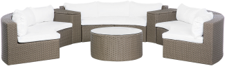 Lounge Set SEVERO Braun