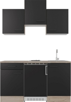 Flex-Well Küchenzeile Capri, mit E-Geräten, Gesamtbreite 150,5 cm, in weiten Farben erhältlich