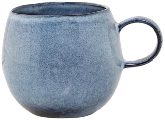 Bloomingville Tasse Blau, Durchmesser 10.5 cm, Spülmaschinengeeignet