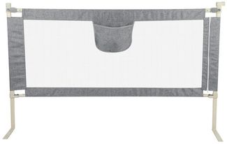 JEOBEST Bettschutzgitter Bettgitter, Babybettgitter Kinderbettgitter zum vertikalen Heben, (3st, 2M*2+1.8m*1)Rausfallschutz Bett,Sicherheitsschutz, Atmungsaktiv