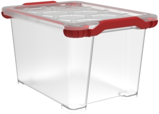 Rotho Aufbewahrungsbox Evo Total inkl. Deckel 15 L transparent