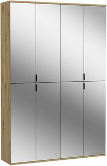 Spiegelschrank Kombination Projekt X II- Artisan Eiche / Spiegelglas