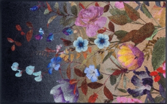 wash+dry by Kleen-Tex Teppich Midnight Blooms, rechteckig, Höhe: 7 mm