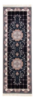 Morgenland Orientteppich - Heewa - läufer - 200x100 - Schwarz
