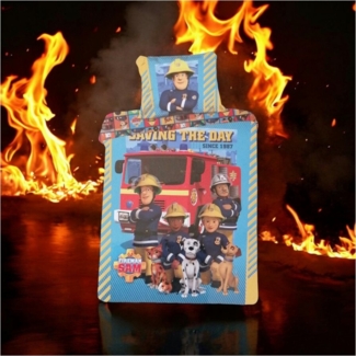 Fireman Sam Babybettwäsche FIREMANSAM052 100x135 cm + 40x60 cm