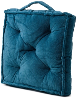 HSC Home-Style-Creation GmbH Sitzkissen Lunaris Flauschkissen, gefüllt, 5-punkt gesteppt, mit Tragegriff