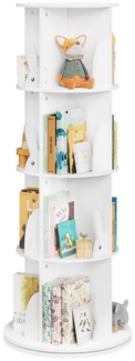Woltu Kinderregal, 1-tlg, Bücherregal Kinder, drehbar, 360° drehbar