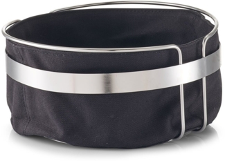 Zeller Present Brotkorb, Baumwolle, Metall, (1-tlg), mit Stofftasche
