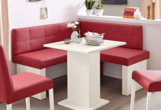 massivline&more Eckbank Anna 2, Schenkel gleichschenkelig 130 cm