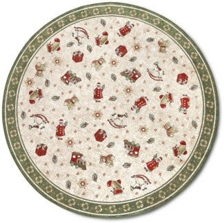 Villeroy & Boch Teppich Nostalgic Shine Toy's Delight, eckig, rund und Läufer, rechteckig, Höhe: 6 mm, Weihnachten, Wohnzimmer, Flur, Geschenk, Toys Delight, Dekoration