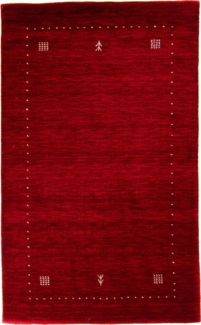 Morgenland Gabbeh Teppich - Loribaft Softy - 154 x 94 cm - mehrfarbig
