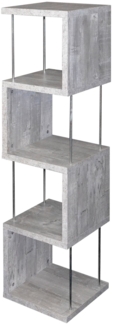 Regal Elga 33x33x126 Bücherregal Standregal beton 14818