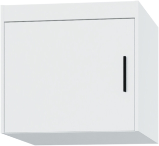 AX LIVING Schrankaufsatz Weiß Storicos 1D 59,9 x 55 x 53 cm Nachhaltig