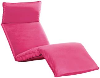 vidaXL Sonnenliege Klappbar Oxford-Gewebe Rosa 316047