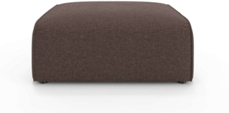 OTTO home Polsterhocker Merid Sitzhocker, Maße B/T/H: 97/97/43 cm, als Modul oder separat verwendbar, für individuelle Zusammenstellung