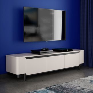 Lowboard Venedig / Vodol, Holzwerkstoff, Beige, 205 x 49 x 45 cm