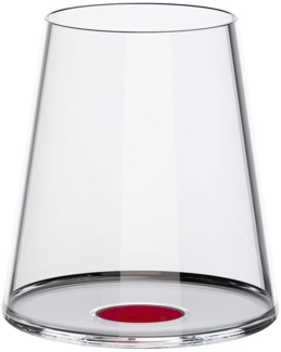 Trebonn SplitGlass Rotweinglas 450 ml Rot 2er-Set