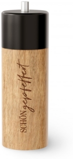 Pfeffermühle Gewürzmühle Keramikmahlwerk la vida "Schön gepfeffert" 314572