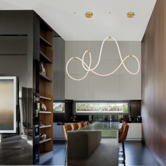 Nova Luce 9082093 CERELIA LED Pendelleuchte 3000K Messing Gold