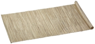 Lambert Tischläufer Narita Tischläufer natur / silber, 50x150 cm