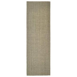 Teppich Natur Sisal 80x250 cm Taupe