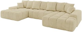 ALTDECOR Wohnlandschaft ENSI-U, Sofa Praktische Bequeme Funktionsecke Couch L-Form Eckcouch, Corner Sofa L-Form Vielseitige Sofa Wohnlandschaft Wohnzimmer