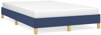 Bettgestell Blau 120x200 cm Stoff [346808]