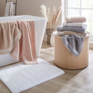 Dyckhoff Handtuch Gloss, Frottier (1-St), mit edler Glanzgarn Bordüre